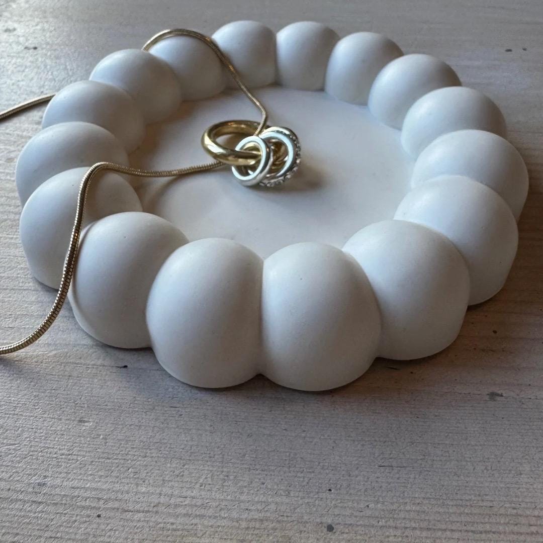 Extra Chunky Bubble Coaster - Thick Jesmonite Coaster