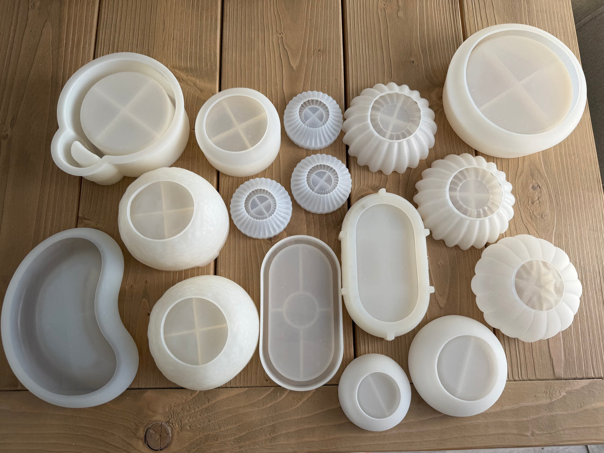 Jesmonite Mould Bundle - Mould Variety Pack