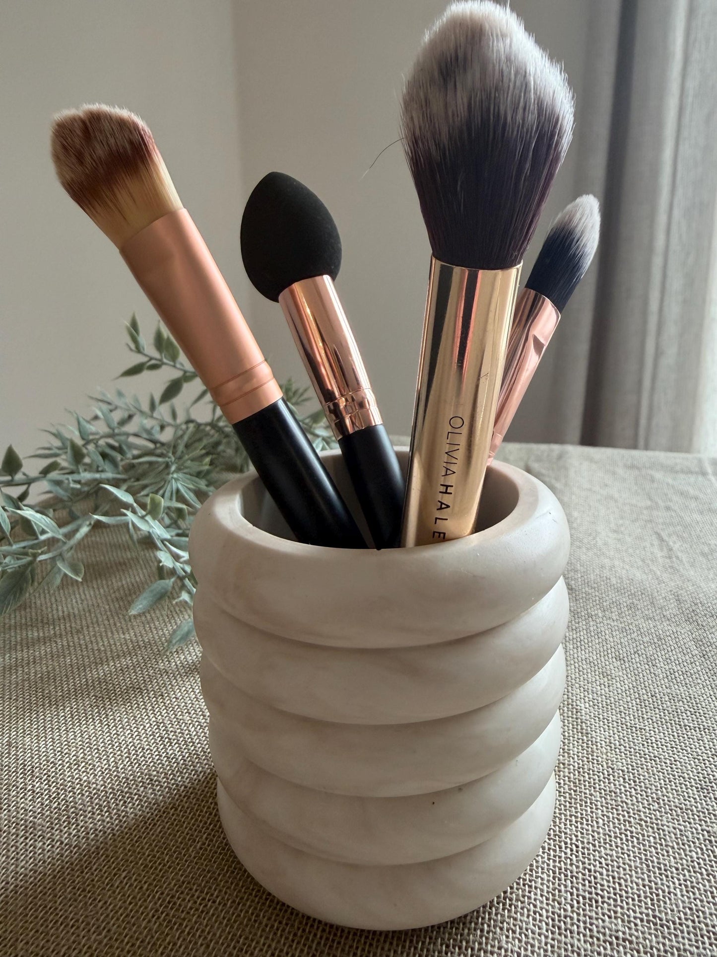 Calm Trinket Pot - Serene Jesmonite Storage Pot