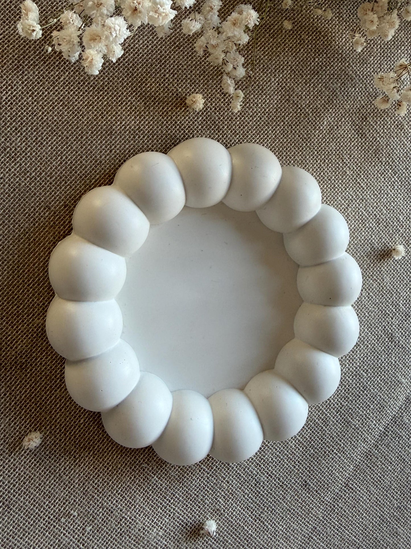 Extra Chunky Bubble Coaster - Thick Jesmonite Coaster