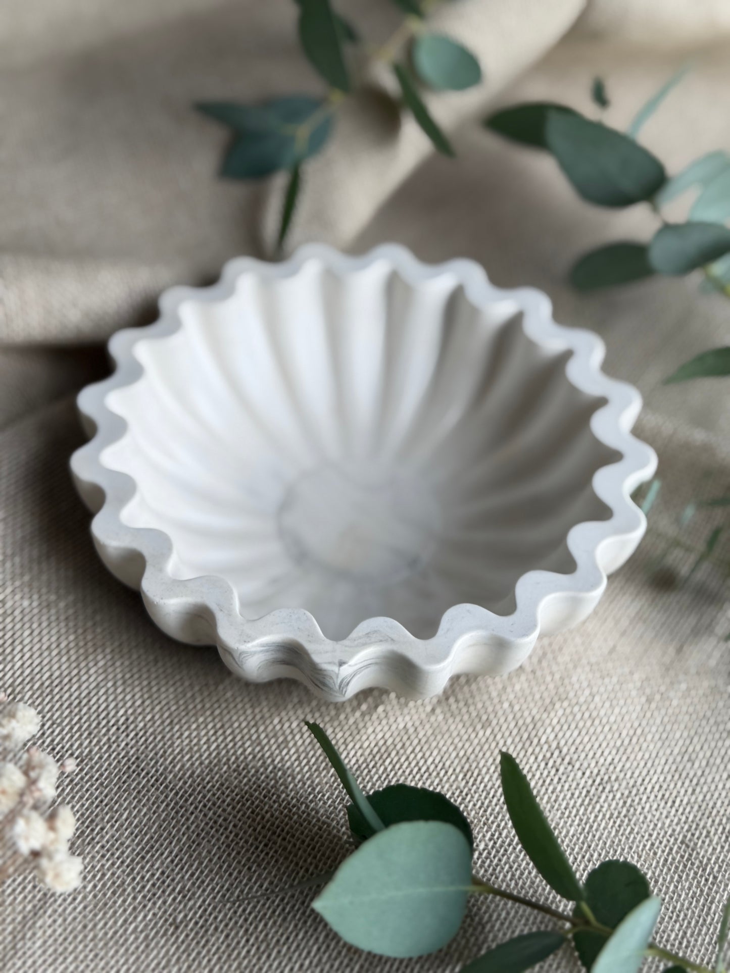 Soft Marble Ripple Bowl
