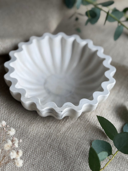 Soft Marble Ripple Bowl