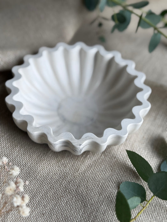 Soft Marble Ripple Bowl