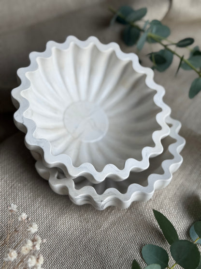 Soft Marble Ripple Bowl