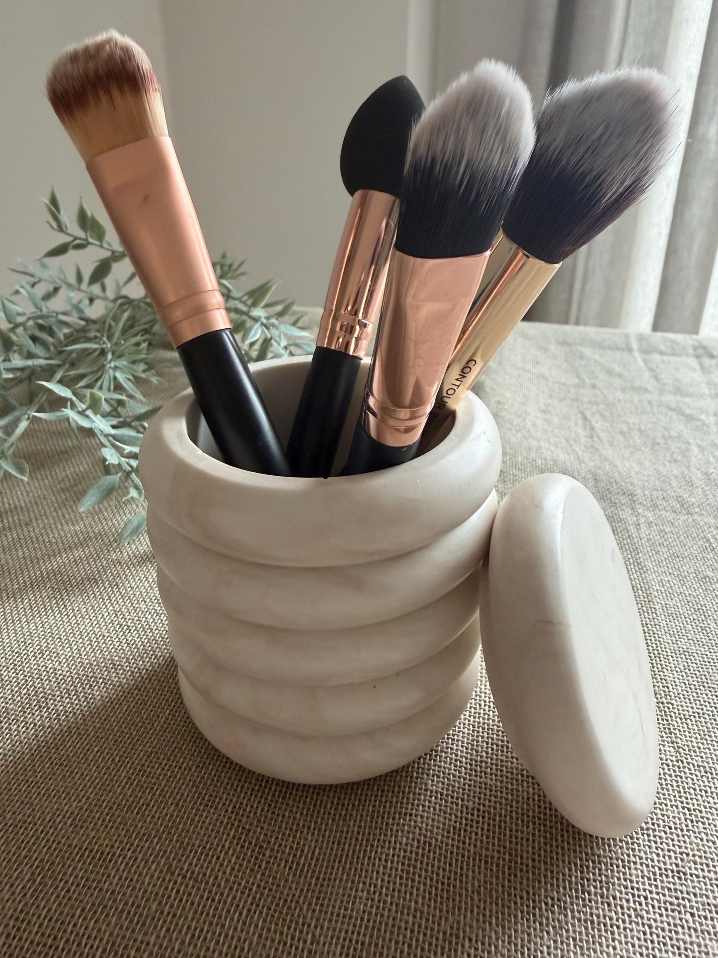 Calm Trinket Pot - Serene Jesmonite Storage Pot