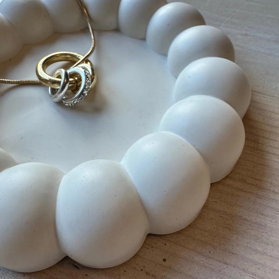 Extra Chunky Bubble Coaster - Thick Jesmonite Coaster