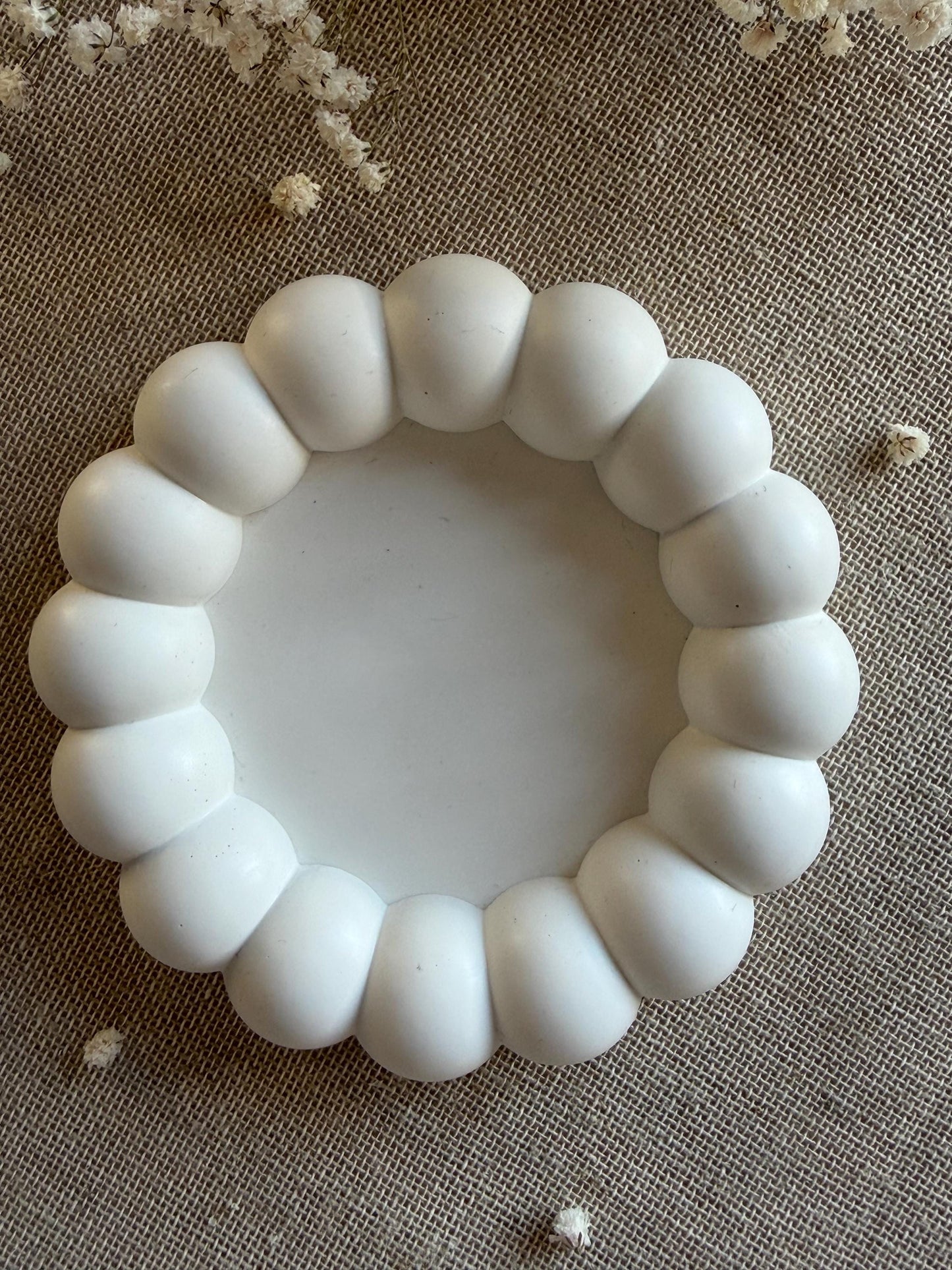 Extra Chunky Bubble Coaster - Thick Jesmonite Coaster