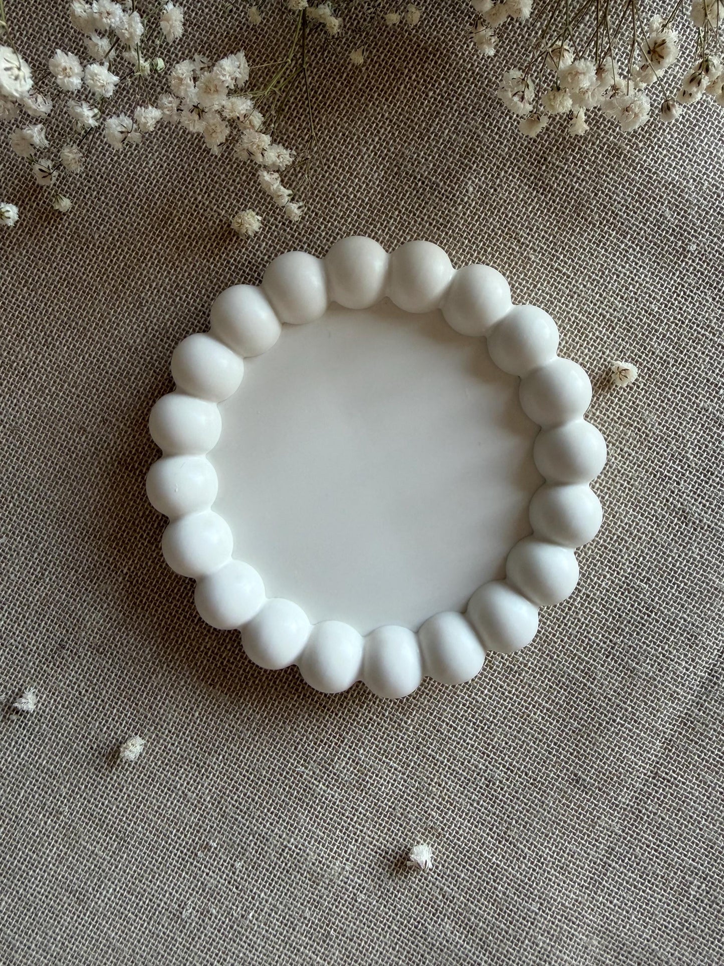 Bubble Coaster - Handmade Jesmonite Coaster Set